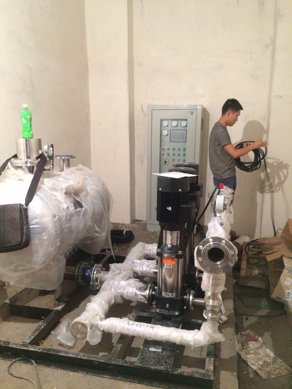 二次供水设备压力不稳定有哪些原因?