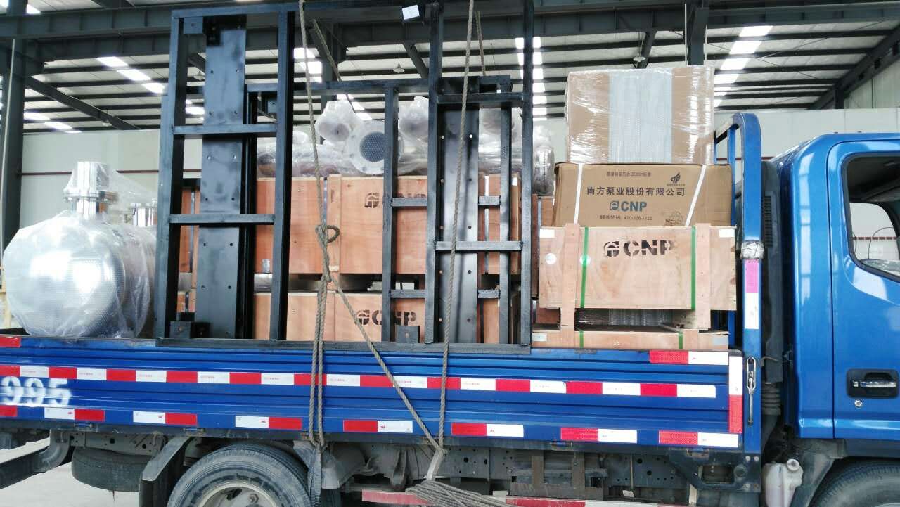 高温天气全力配合出货,确保用户正常供水!