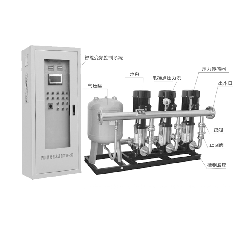 无塔供水设备的配件水泵如何选型