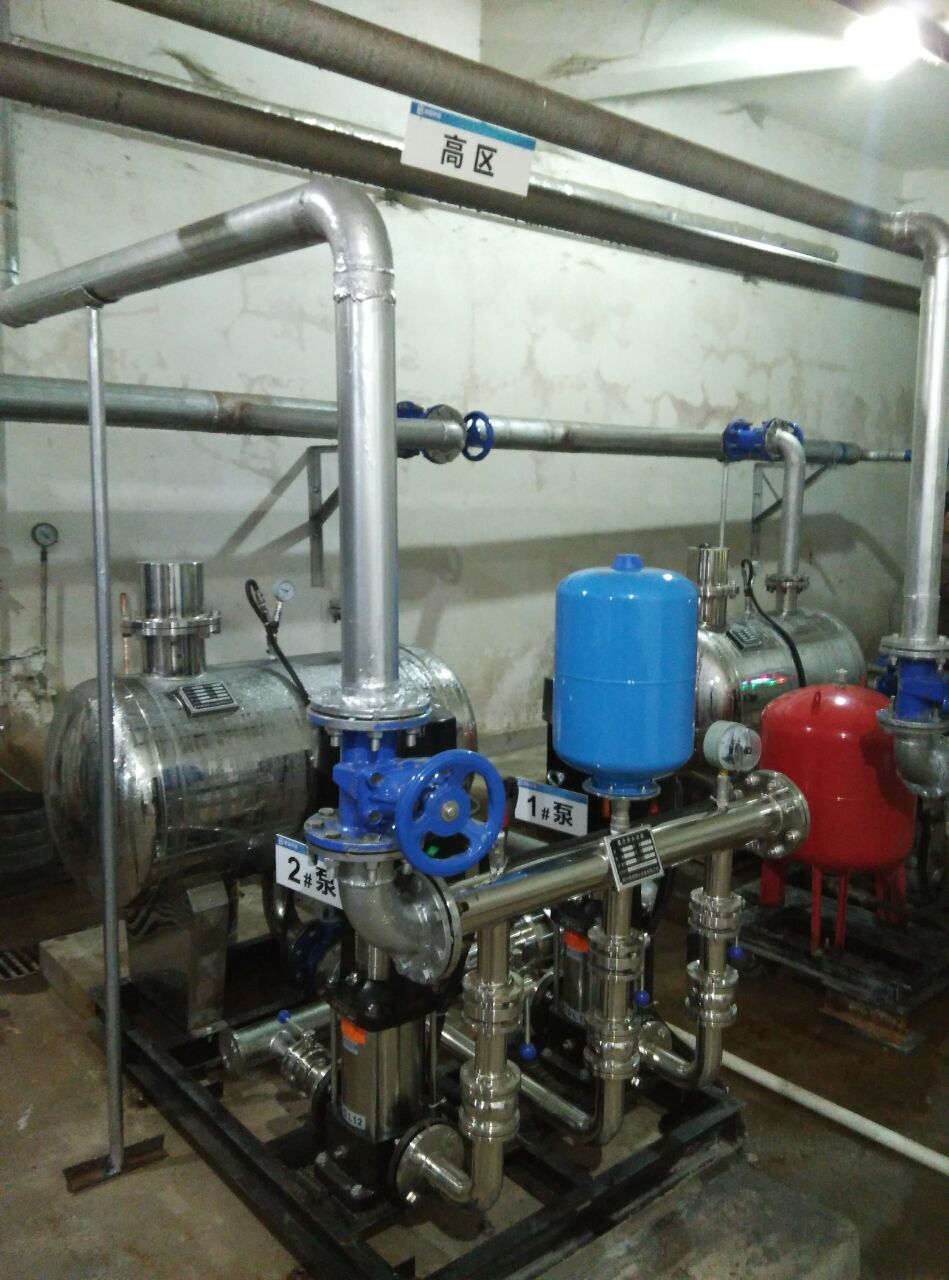 无负压供水设备节能分析